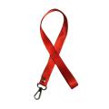 ID Card Strip Ribbon 2CM Lanyard (Red). 