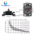 Brand 30A 40A 50A 60A 70A 80A 100A 120A 150A 200A 250A 300A AMP Circuit Breaker Fuse Reset 12-48V DC Car Boat Auto Waterproof. 