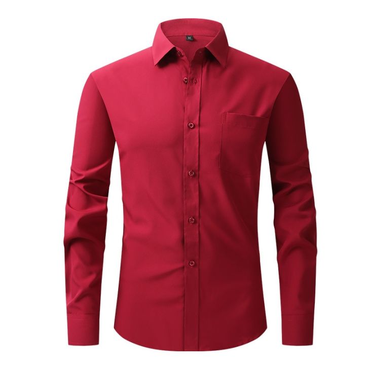 Men's%20Luxury%20Brand%20Business%20Shirts%20Royal%20Blue%20Elastic%20Social%20Long%20Sleeve%20Shirt%20Dress%20Button%20Breathable%20Formal%20Stretch%20Blouse%20-%20Image%205