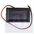 Charge Level Indicator DC 12V 24V 36V 48V 60V 72V Lithium Li-ION Capacity Meter Tester Display LED Tester Voltmeter. 