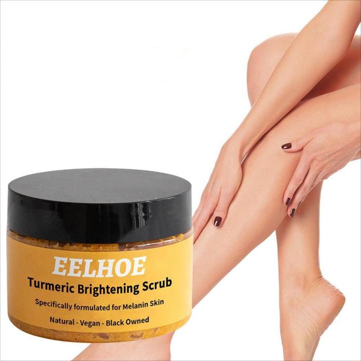 Turmeric Brightening Scrub Smoothing Skin Care Peeling Cream Exfoliating Scrub Moisturizing Skin Care Product