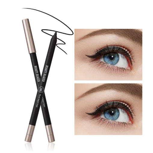 Beauty Glazed 24H Pure Kajal Liner Long-lasting Wateroff Gel Eyeliner Quick Dry Kajal