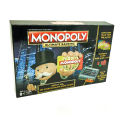 New Monopoly bord game Super Electronic Board Game, Electronic Banking Unit, Choose Your Rewards, Cashless Gameplay Tap Technology, for Ages 8 and Up,Box English electronic monopoly. 