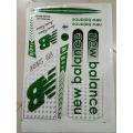 New Balance Cricket Bat Stickers. 