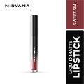 Nirvana Color premium Liquid Matte Lipstick for Women - Sweet Sin. 