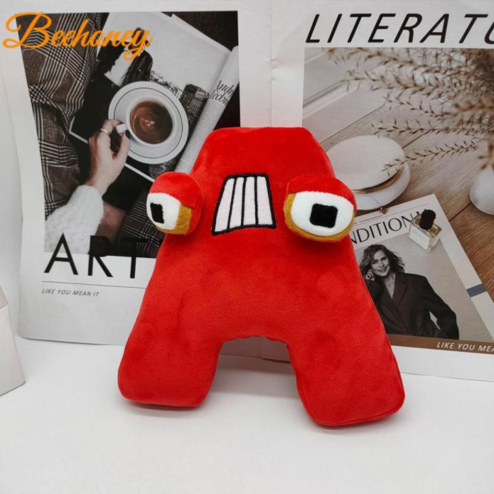 Alphabet Lore Plush Doll Soft Stuffed Cute Cartoon Character Plush Toy For Children Christmas Birthday Gifts