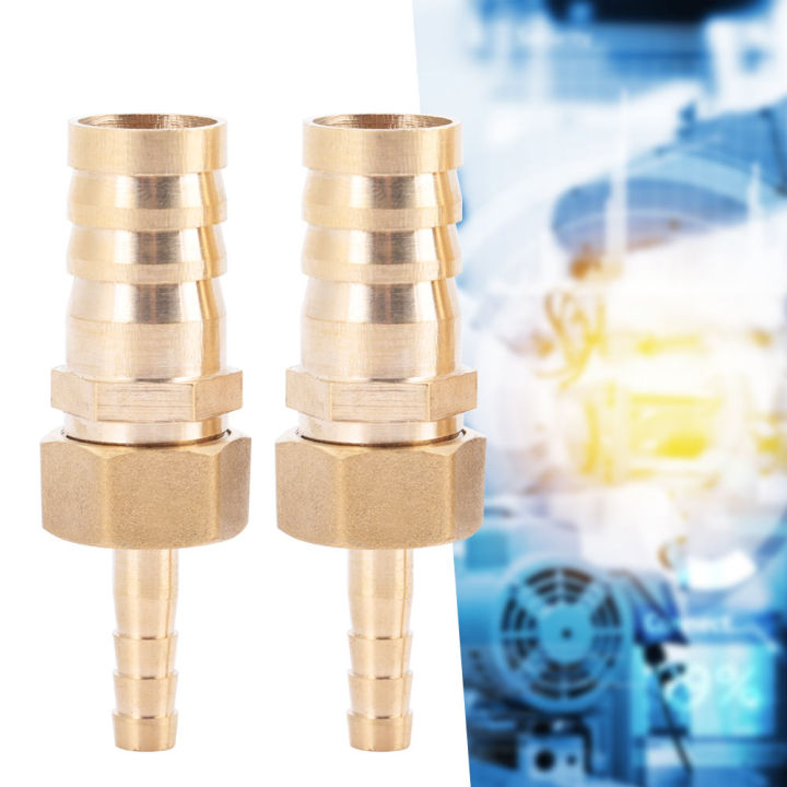 boeray 5 x Messing Schlauch Barb Fitting Barb zu NPT-Adapter 125 6A