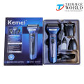 Kemei KM-6330 3 in 1 Professional Hair Trimmer Super Grooming Kit Shaver Clipper Nose Trimmer by Trimmer World. 