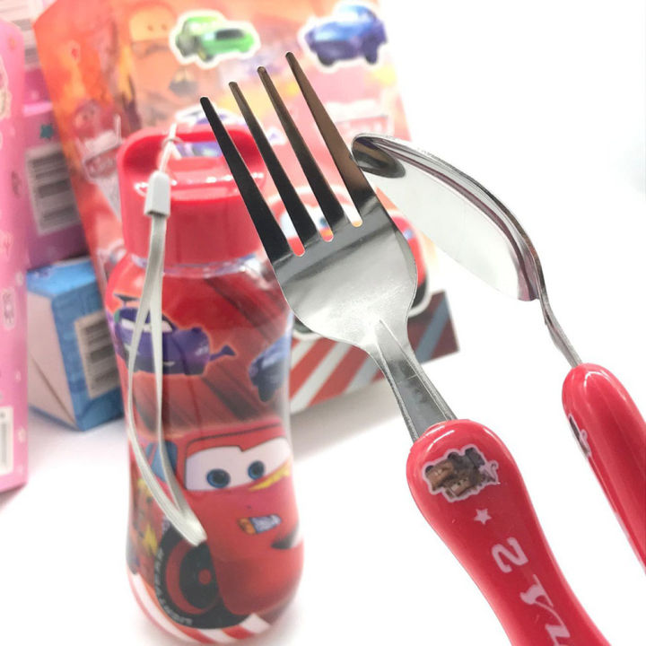 Cars%20Lightning%20c%20ableware%20Set%20Spiderman%20Anime%20Fork%20Spoon%20Water%20ottle%203-piece%20Suit%20Cutlery%20Set%20Children's%20Christmas%20ifts%20-%20Image%204