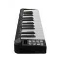 25 Key USB MIDI Keyboard Controller Mini Portable Keyboard MIDI Controller With Smart Chord Scale Modes Arpeggiator for Music Production. 