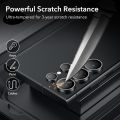 For Samsung Galaxy S24 Ultra 5G 5PCS Camera Lens Protector Rings Aluminium+Tempered Glass Scratch Resistant. 