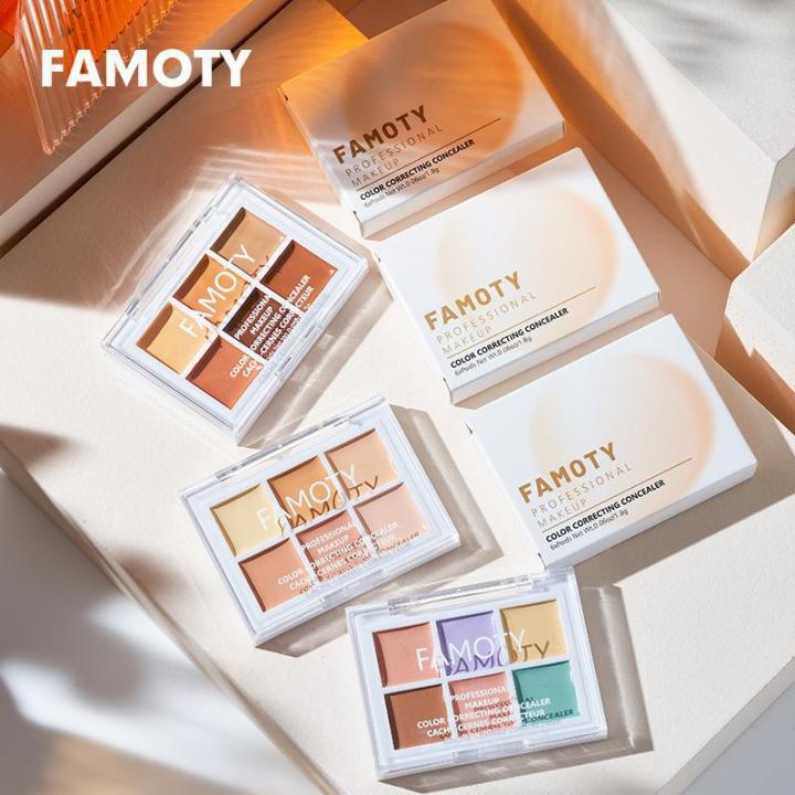 FAMOTY Color Correcting Concealer Palette