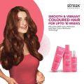 Streax Professional Argan Secrets Colour Protect Shampoo - Enriched With Argan Oil & Uv Filter | Retains Colour Upto 10 Weeks | Paraben-Free Unisex Shampoo | Suitable For All Hair Types | 100Ml.