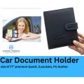 Car Document Pouch Paper Holder. 