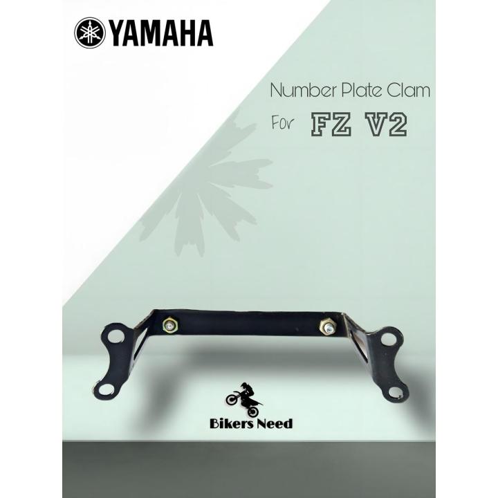 Number plate clam for fz-v.2