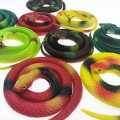Simulated Snake Rubber Snake Funny Toy Round Headed Snake Soft Rubber Simulated Toy Snake Dress Up Props. 