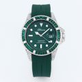 Men Sports Silicone Rhinestone Watch.