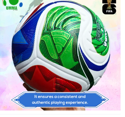 FOOTBALL%20FIFA%20World%20cup%20-%202026%20Sports%20Match%20Quality%20Football%20is%20white%20in%20color%20with%20an%20Excellent%20graphics%20Ball%20Size%205%20Trionda%20ball%20-%20Image%202