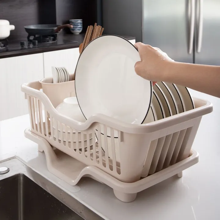 Japanese%20drain%20dish%20rack%20kitchen%20dish%20drain%20rack%20plastic%20bowl%20rack%20single%20layer%20dish%20rack%20household%20-%20Image%202