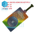 Max 10W 5V 2A Qi Wireless Charging Receiver Coil Universal Type-C Micro USB Port For Huawei P20 Pro P10 Plus Samsung Xiaomi.