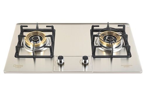 Disnie Automatic 2 Burner Stainless Steel Gas Stove-NG(DCGS-227SS)