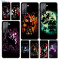 Villain Disney Princess For Samsung Galaxy S24 S23 S22 S21 S20 Ultra Plus Pro S10 S9 S8 S7 4G 5G Silicone Soft Black Phone Case.
