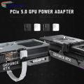 Gpu Power Supply Connector 12vhpwr 16pin 180 Degree Angled Power Adapter Pcie 5.0 for Rtx40 Series Graphics Card High Quality Power Supply Convertor for Gaming Pcs Gpu Power Adapter. 