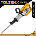 TOLSEN 1700W Demolition Hammer w/ 6pcs Accessories Impact rate: 1650bmp, Impact force: 60J, HEX chuck system Heavy Duty Industrial Grade Model: 88553 - Kings Trading. 