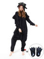 How to Train Your Dragon Toothless Onesies Adults Anime Cosplay Costume Pajamas Adults One Piece Pyjamas Sleepwear KEEMEEUYZO. 