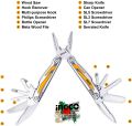 INGCO Foldable multi-function tool With 15 Function HFMFT0115. 