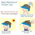 1pcs Baby Shower Cap with Ear Protection Bath Caps Adjustable Soft Shampoo Bathing Hat Cap for Kids Toddler-Multicolor. 