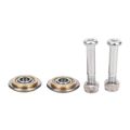 ZOROOM 4 Pcs Tile Wheel Cutter Tile Cutter Replacement Scoring Wheel with Bolt and Lock Nut for Manual Tile Cutting Machine.
