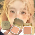 【Innovative】 Monochrome Blush Pallete Mineral Pigment Cheek Rouge Cream Makeup Professional Contour Shadow Makeup Blusher. 