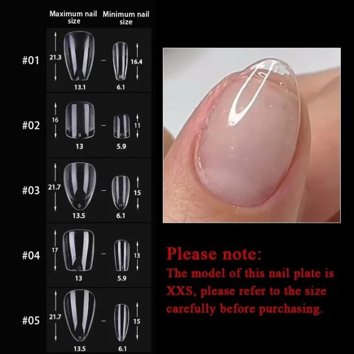 120pcs%20Short%20Medium%20Long%20Almond%20Full%20Cover%20Sculpted%20Soft%20Gel%20Nail%20Tips%20Press%20on%20Acrylic%20Nail%20Art%20Manicures%20Accessories%20Tool%20-%20Image%202