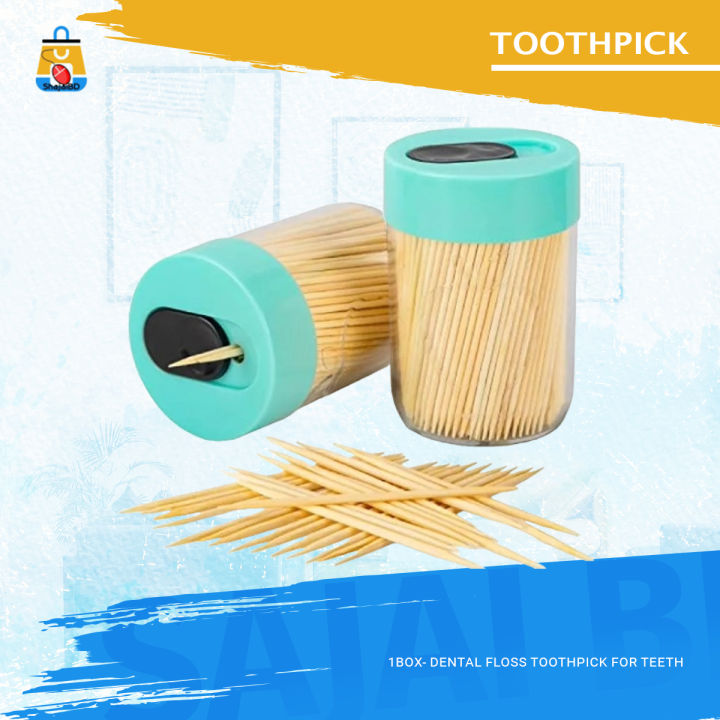 1Box- Dental Floss Toothpick For Teeth