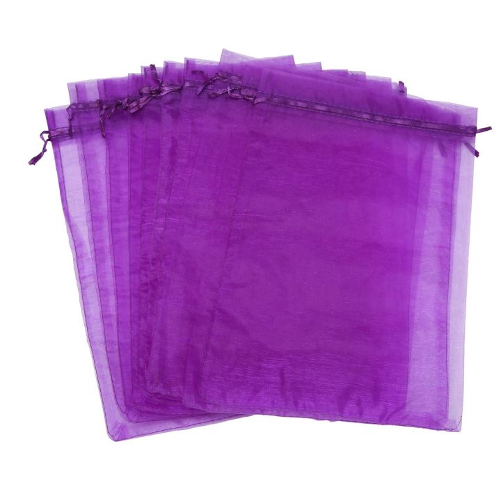 500Pcs%20Large%20Organza%20Bags,%2020X30%20cm%20Mesh%20Gift%20Bags%20Drawstring%20Jewelry%20Pouches%20for%20Christmas%20Wedding(Random%20Color)%20-%20Image%204