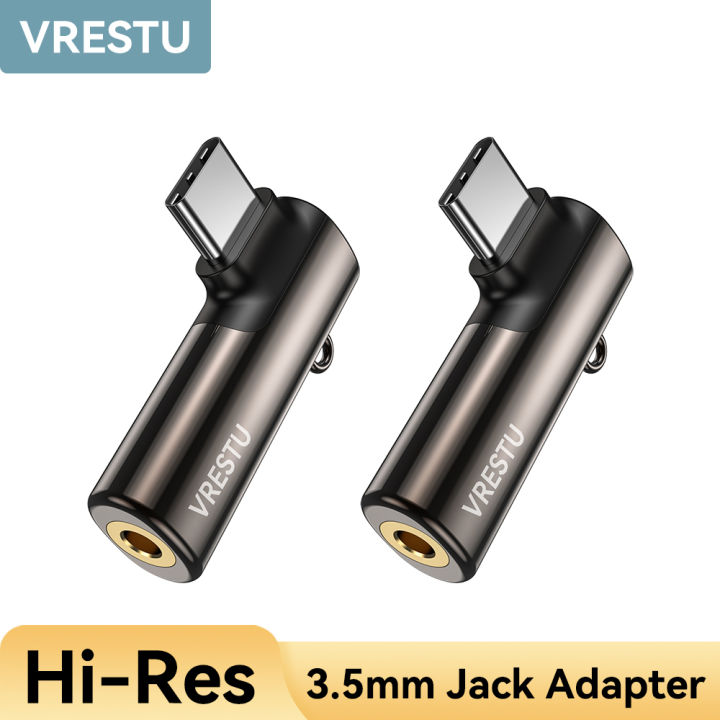 Type C to 5mm Adapter наушники Type C Converter DAC 90 Degree L