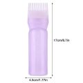 Hair Dye Applicator Hair Oil Brush Bottles Refillable Shampoo Bottle Root Comb Barber Hair Coloring Dyeing Styling Tools. 
