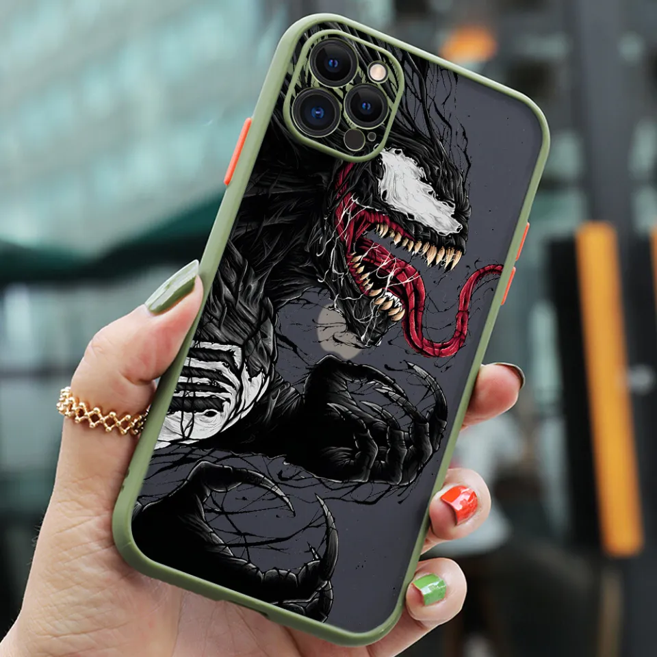 Marvel superhero venom Phone Case For iPhone 15 14 13 12 11 Pro Max X XR Xax 7 8 Plus Matte Transparent Back Cover | Daraz.com.bd Marvel superhero venom Phone Case For iPhone 15 14 13 12 11 Pro Max X XR Xax 7 8 Plus Matte Transparent Back Cover | Daraz.com.bd