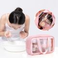 Clear PVC Makeup Bag - Waterproof Travel Organizer 1 Pcs. 