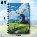 Notebook Dream Place Enemy Nice Design Writing Pad K26 K30 A5. 