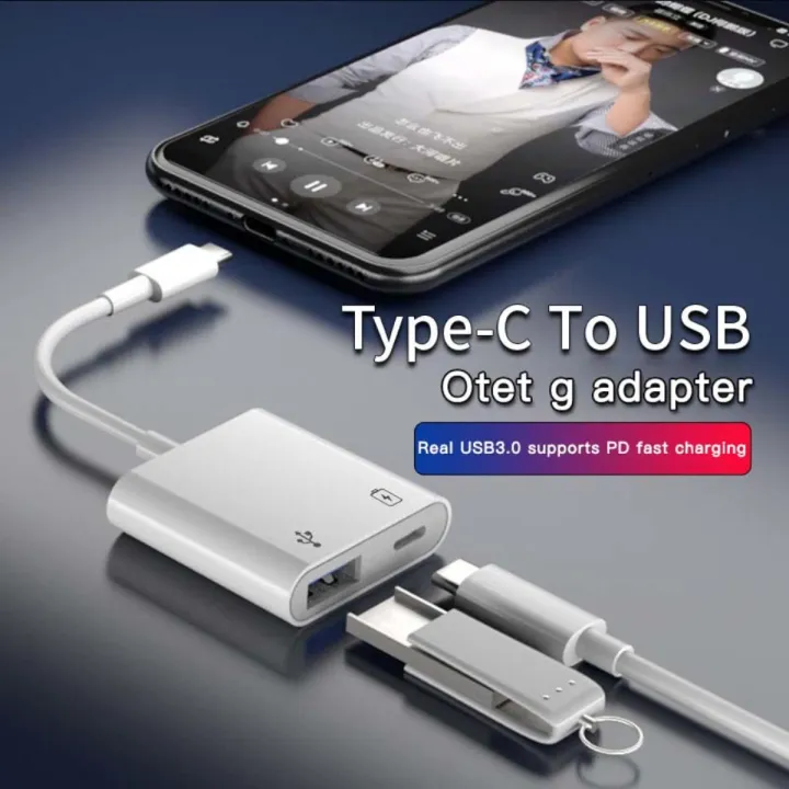 USB3.0 Android Type-C mobile To USB OTG Adapter U-Disk Mouse Keyboard Converter Type-C to Camera Adapter