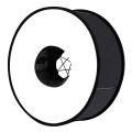PULUZ 45cm Round Style Macro and Portrait Softbox SpeedLite Flash Light Foldable Diffuser. 