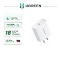 UGREEN 20W GaN Charger PD Fast USB Type C { Adeptor only }Wall Charger USB C PD3.0 QC3.0 Quick Charging For iPhone 14 pro Max 13 12 11.