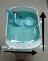 Big size Cat litter box with scoop & free Bowl.