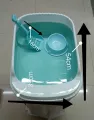 Big size Cat litter box with scoop & free Bowl.