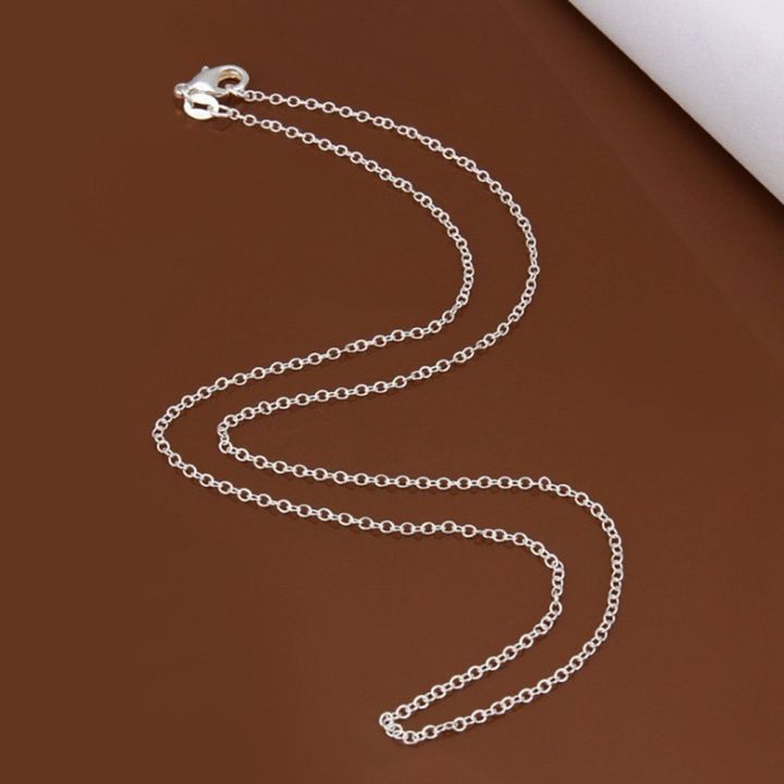 Fashion%20All%20Inch%20Sizes%20Pendant%20Jewelry%20Necklace%20925%20Sterling%20Silver%20Cross%20Chain%20Men%20Women%20-%20Image%203