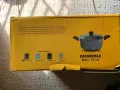 Kiam 30cm Non-Stick Casserole with Glass Lid | German-Engineered Die-Cast Aluminum Cookware | Scratch-Resistant & Even Heat Distribution | Multipurpose Cooking Pot for Home & Kitchen. 