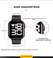 New Digital Silicone sports Watch, Anti Air DailyLife Waterproof Watch For Men.