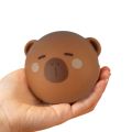 Funny Squishy Capybara AntiStress TPR Toy Squeezable Animal Stretchy Hand Squeeze Toy Novelty Gag Practical Joke Props.